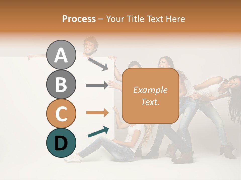 Young Copy Space Background PowerPoint Template