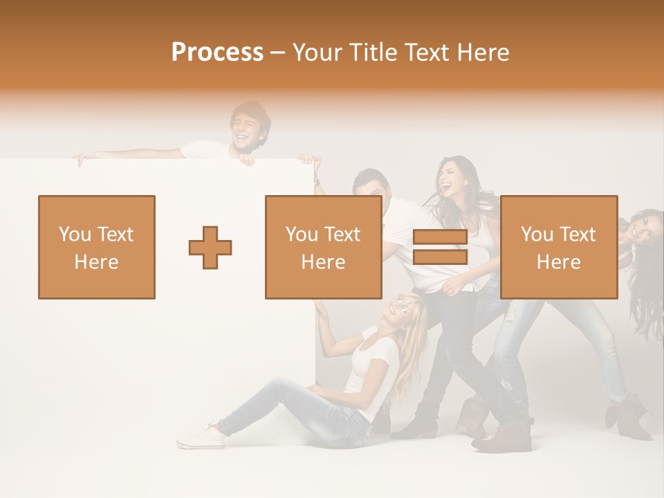 Young Copy Space Background PowerPoint Template