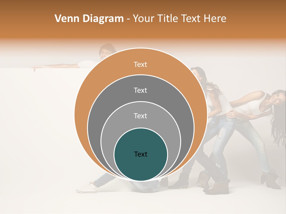 Young Copy Space Background PowerPoint Template