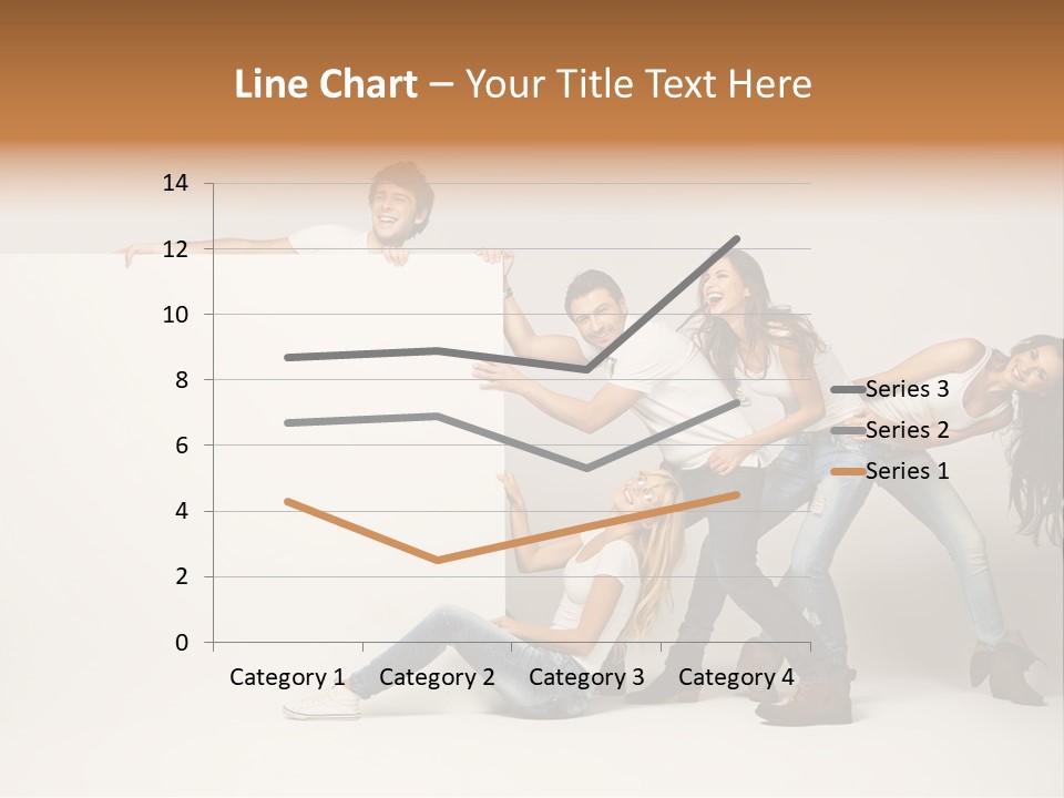 Young Copy Space Background PowerPoint Template