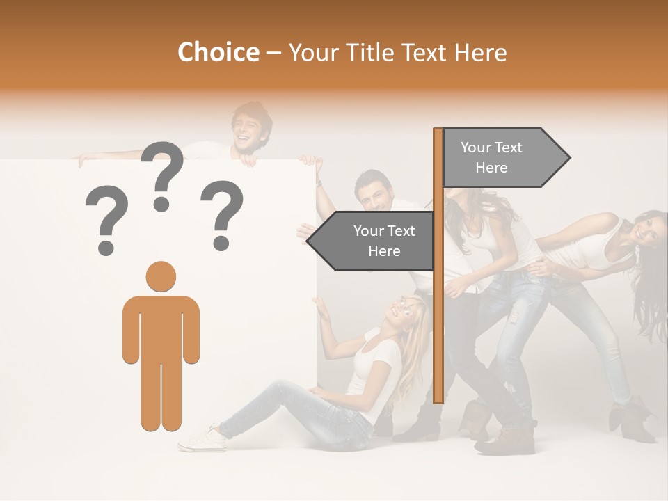 Young Copy Space Background PowerPoint Template