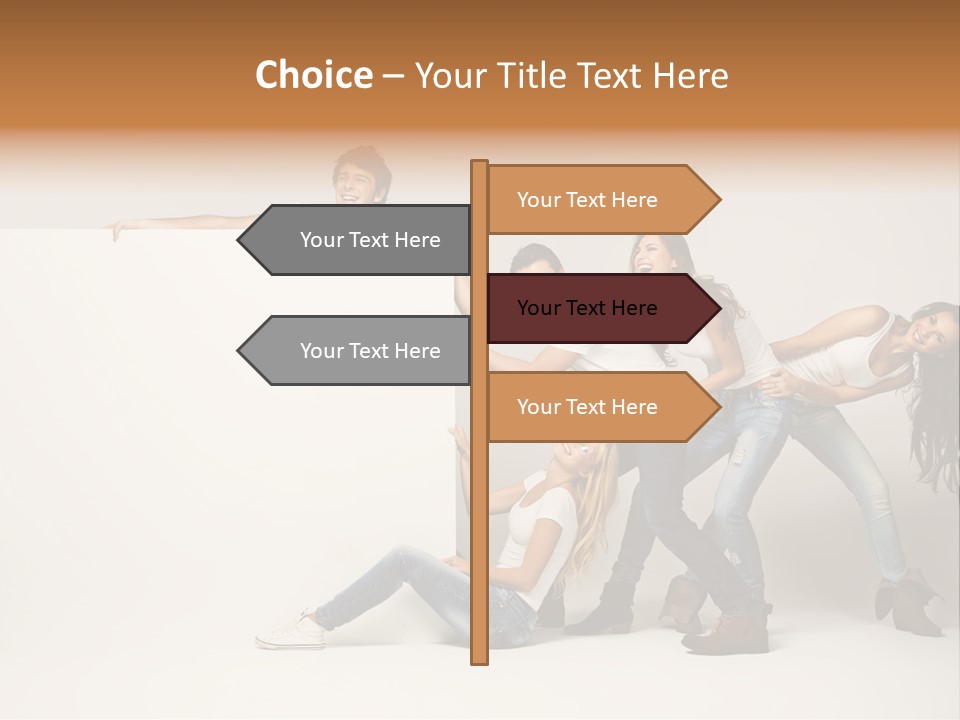 Young Copy Space Background PowerPoint Template