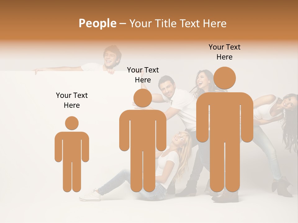 Young Copy Space Background PowerPoint Template