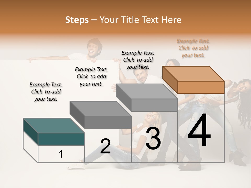 Young Copy Space Background PowerPoint Template