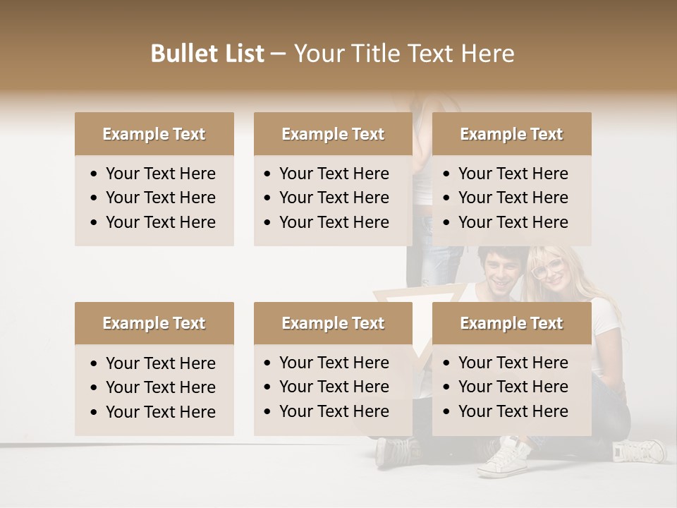 Fun Advertise Point PowerPoint Template