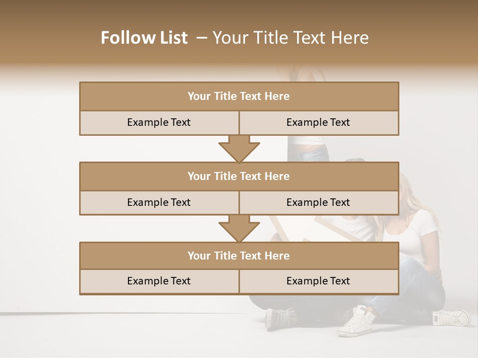 Fun Advertise Point PowerPoint Template