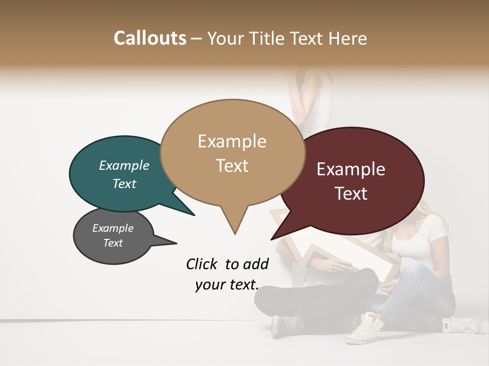 Fun Advertise Point PowerPoint Template