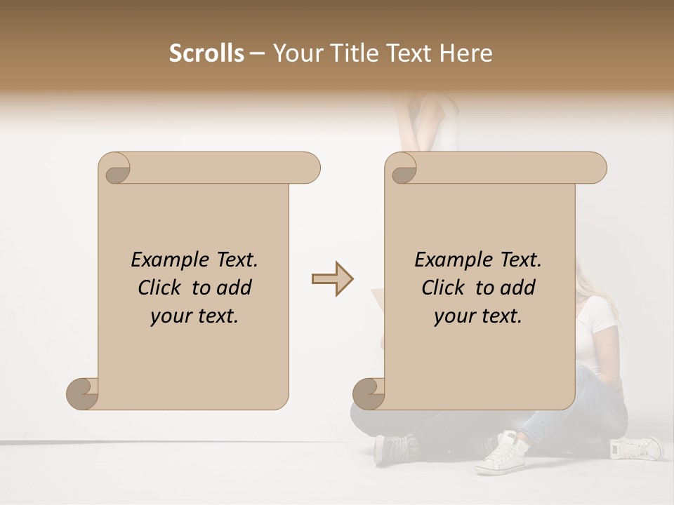 Fun Advertise Point PowerPoint Template