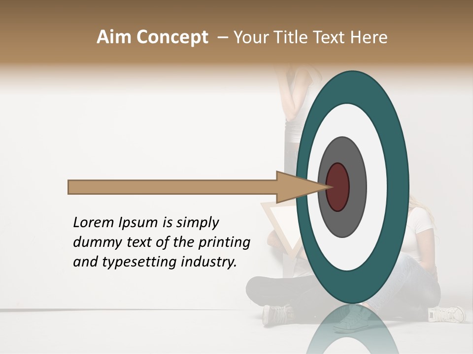Fun Advertise Point PowerPoint Template