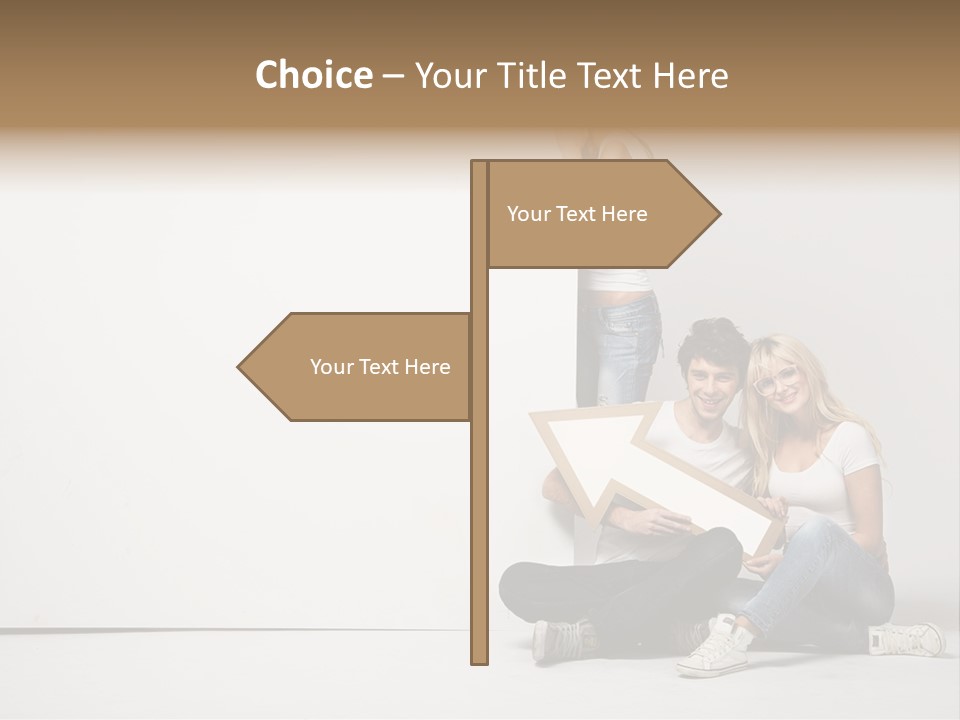 Fun Advertise Point PowerPoint Template