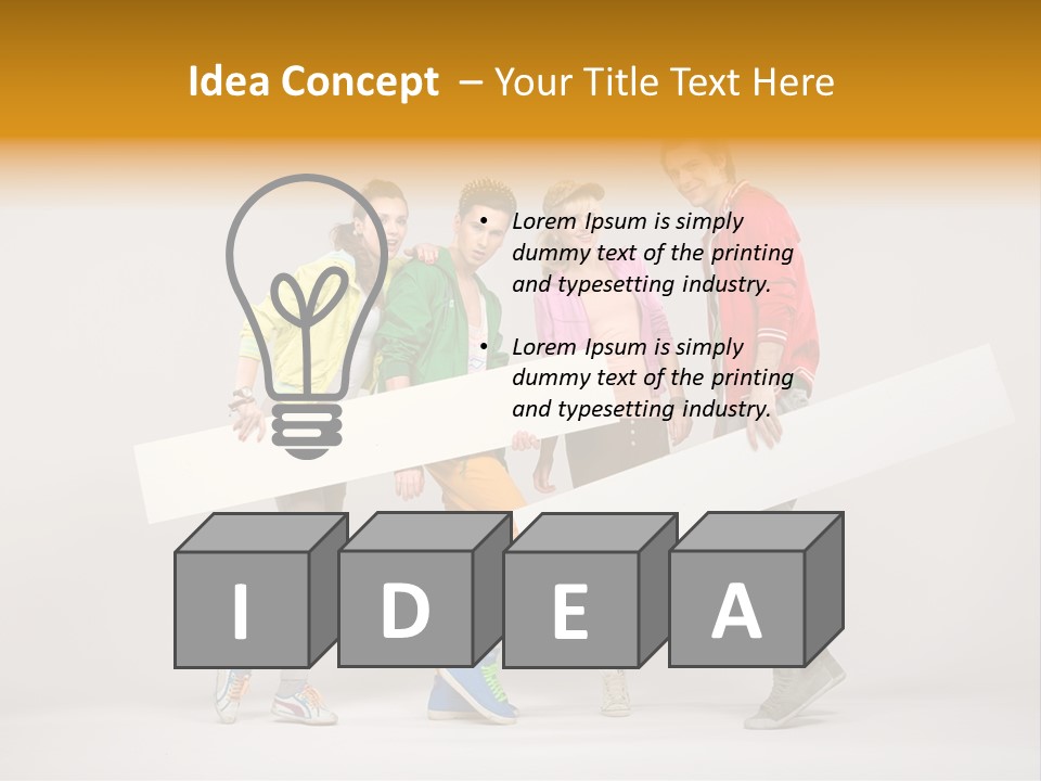 Billboard Lot Emotional PowerPoint Template