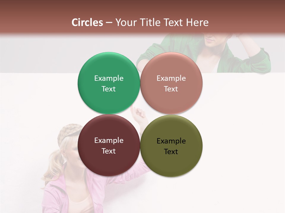 Sale Fall Friends PowerPoint Template