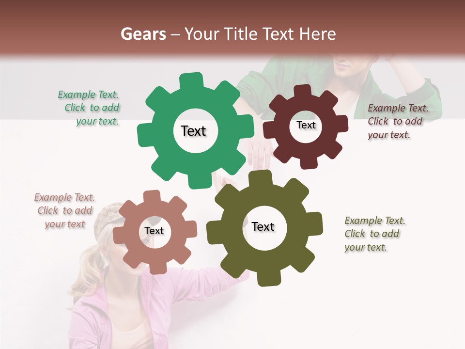 Sale Fall Friends PowerPoint Template