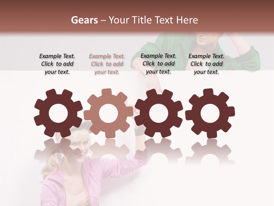 Sale Fall Friends PowerPoint Template