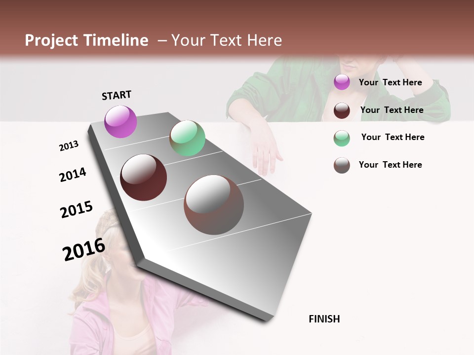 Sale Fall Friends PowerPoint Template