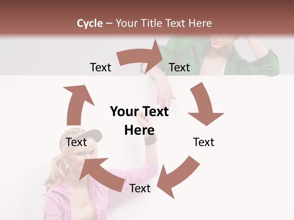 Sale Fall Friends PowerPoint Template