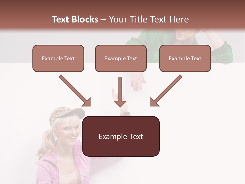 Sale Fall Friends PowerPoint Template