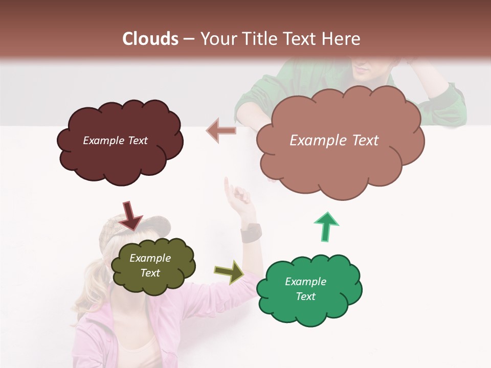 Sale Fall Friends PowerPoint Template