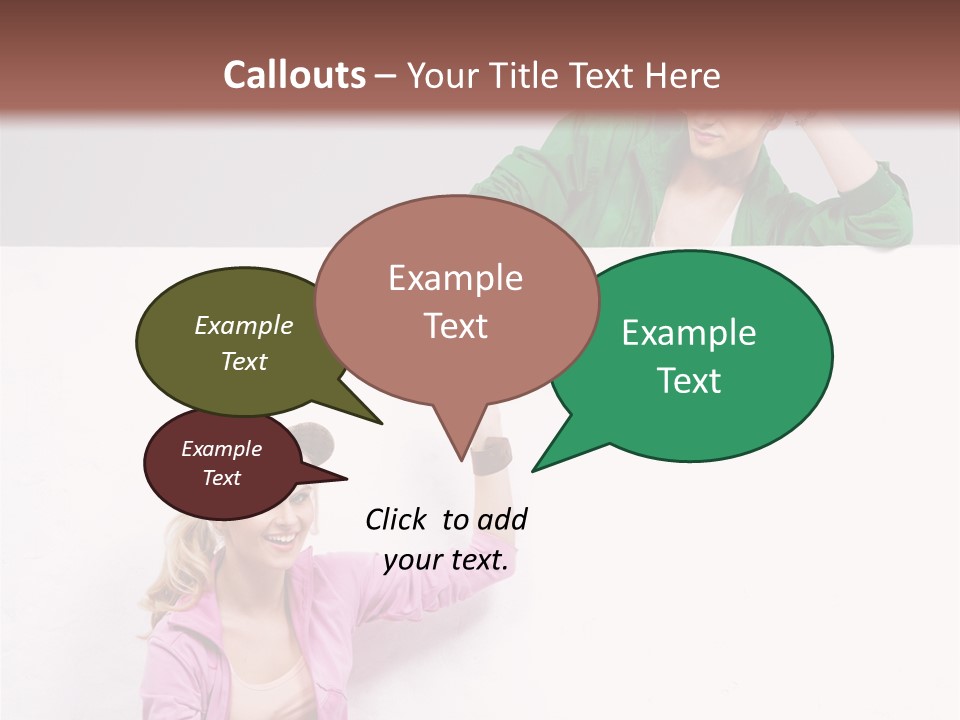 Sale Fall Friends PowerPoint Template