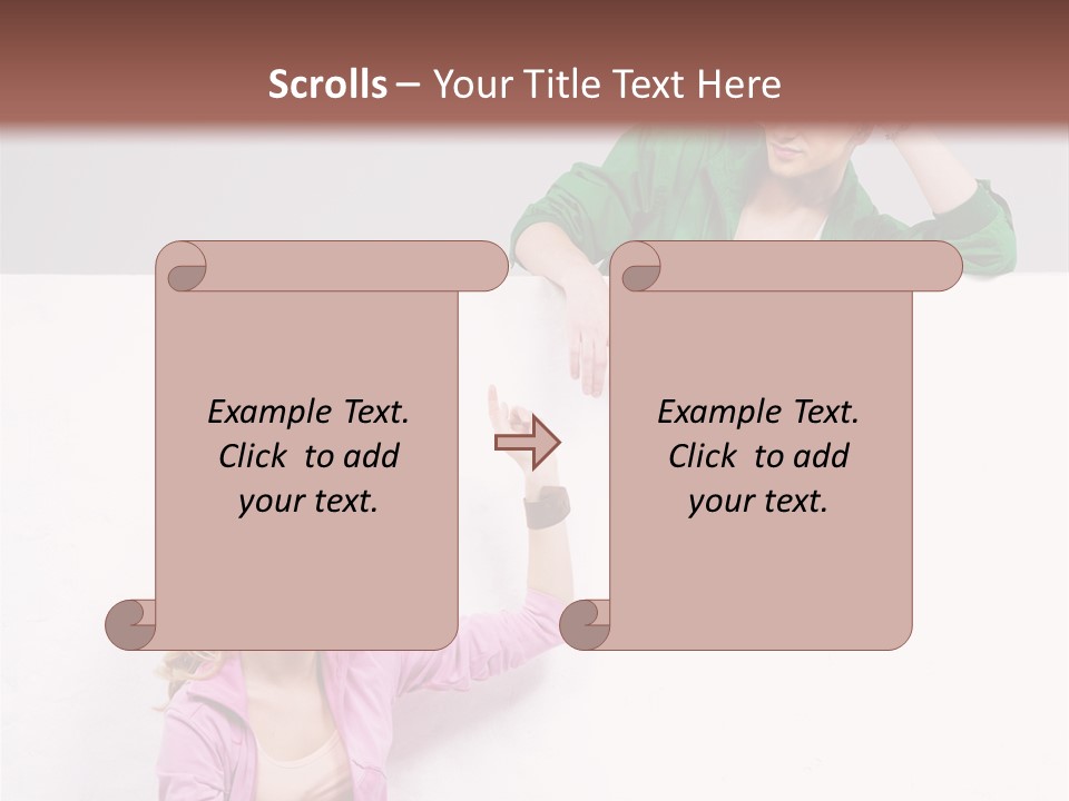 Sale Fall Friends PowerPoint Template