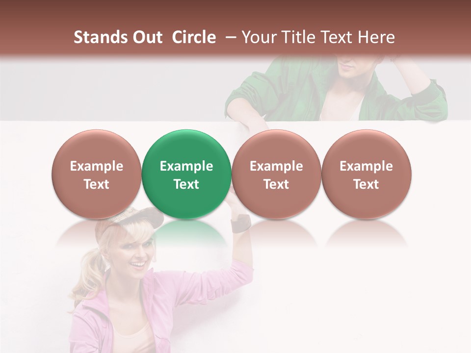 Sale Fall Friends PowerPoint Template