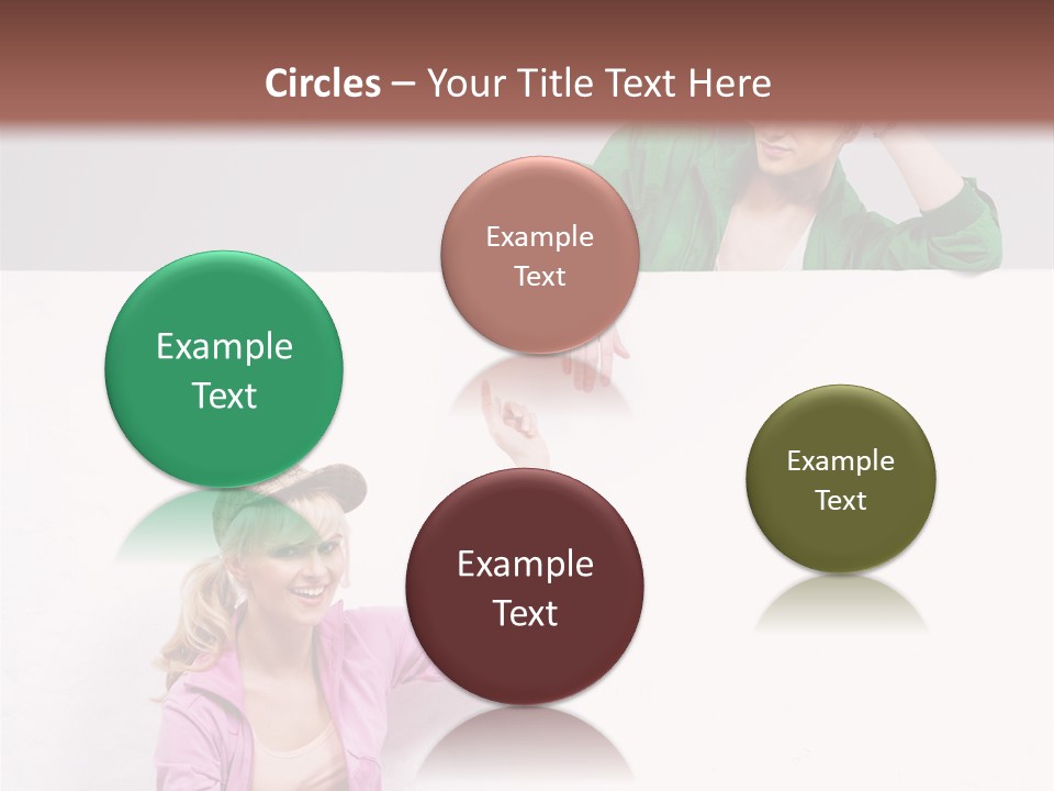 Sale Fall Friends PowerPoint Template