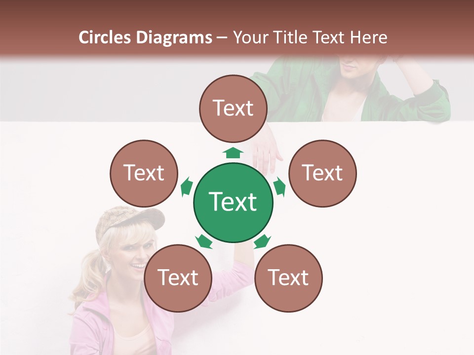 Sale Fall Friends PowerPoint Template