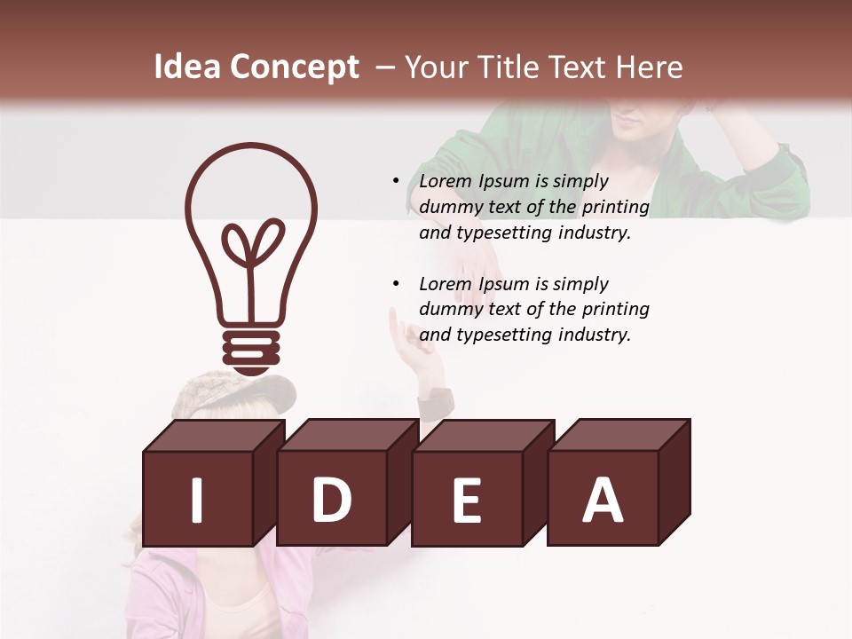 Sale Fall Friends PowerPoint Template