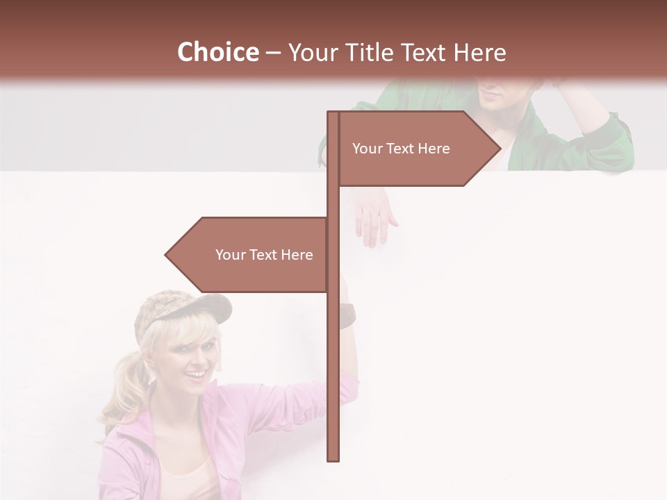 Sale Fall Friends PowerPoint Template