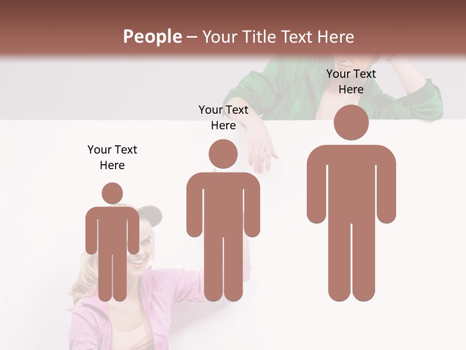 Sale Fall Friends PowerPoint Template