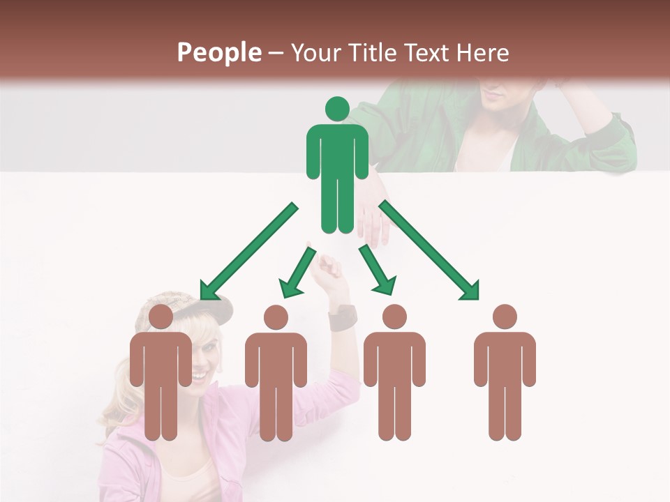 Sale Fall Friends PowerPoint Template