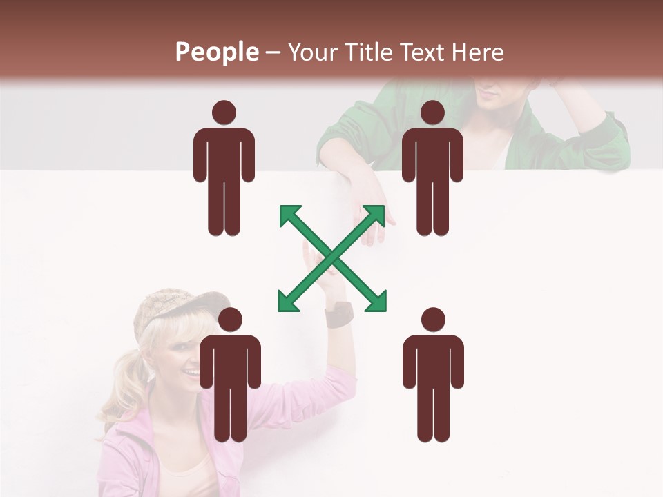 Sale Fall Friends PowerPoint Template