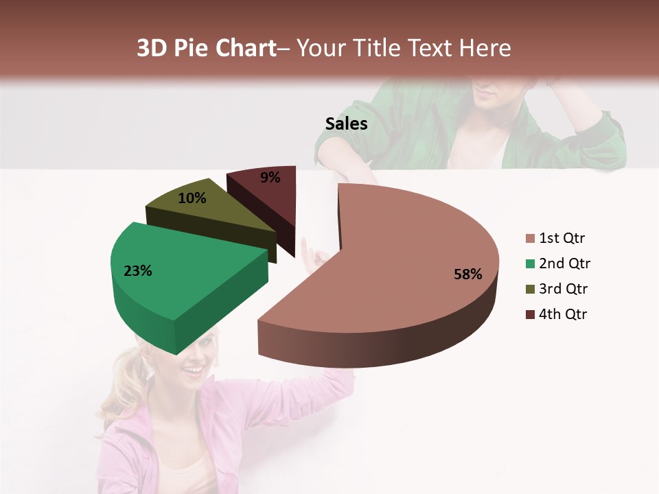 Sale Fall Friends PowerPoint Template