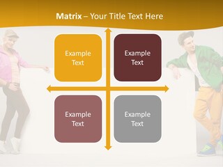 Boy Man Team PowerPoint Template