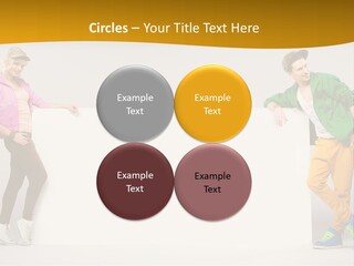 Boy Man Team PowerPoint Template