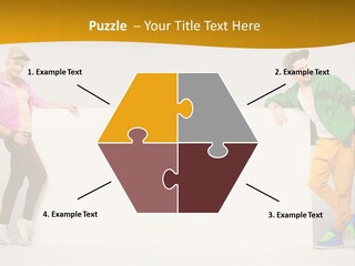 Boy Man Team PowerPoint Template