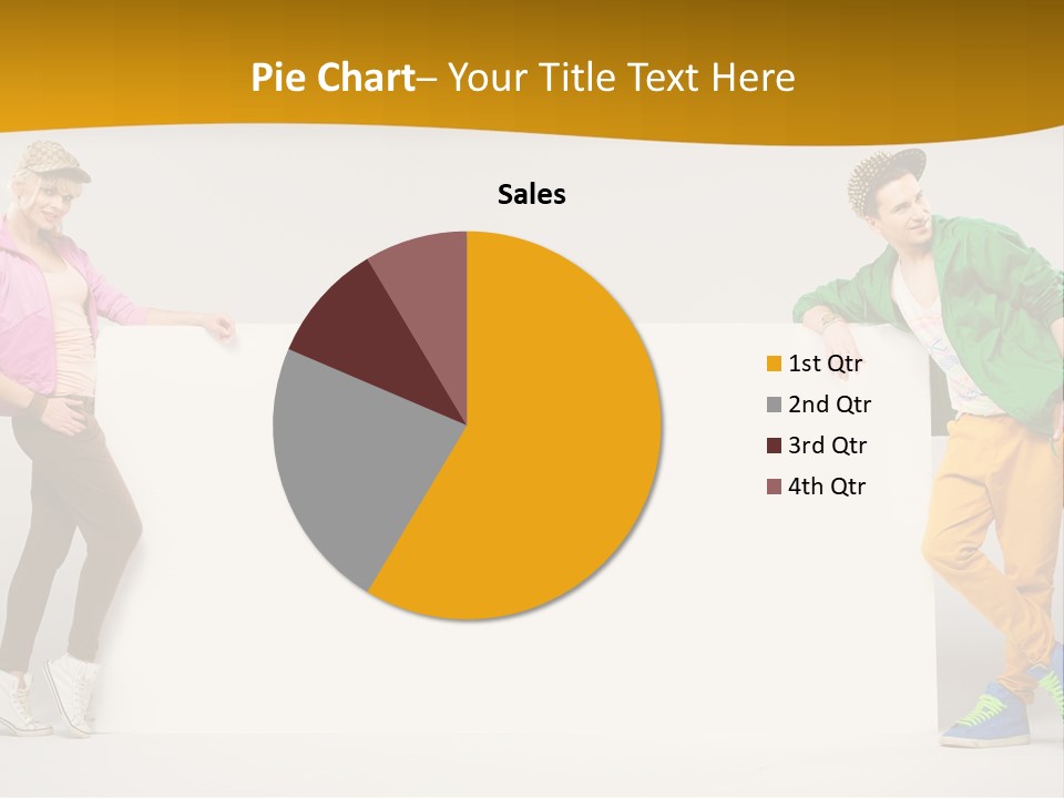 Boy Man Team PowerPoint Template