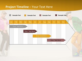 Boy Man Team PowerPoint Template