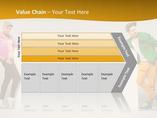 Boy Man Team PowerPoint Template