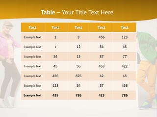 Boy Man Team PowerPoint Template