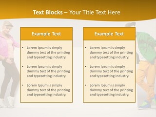 Boy Man Team PowerPoint Template