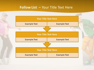 Boy Man Team PowerPoint Template