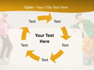 Boy Man Team PowerPoint Template