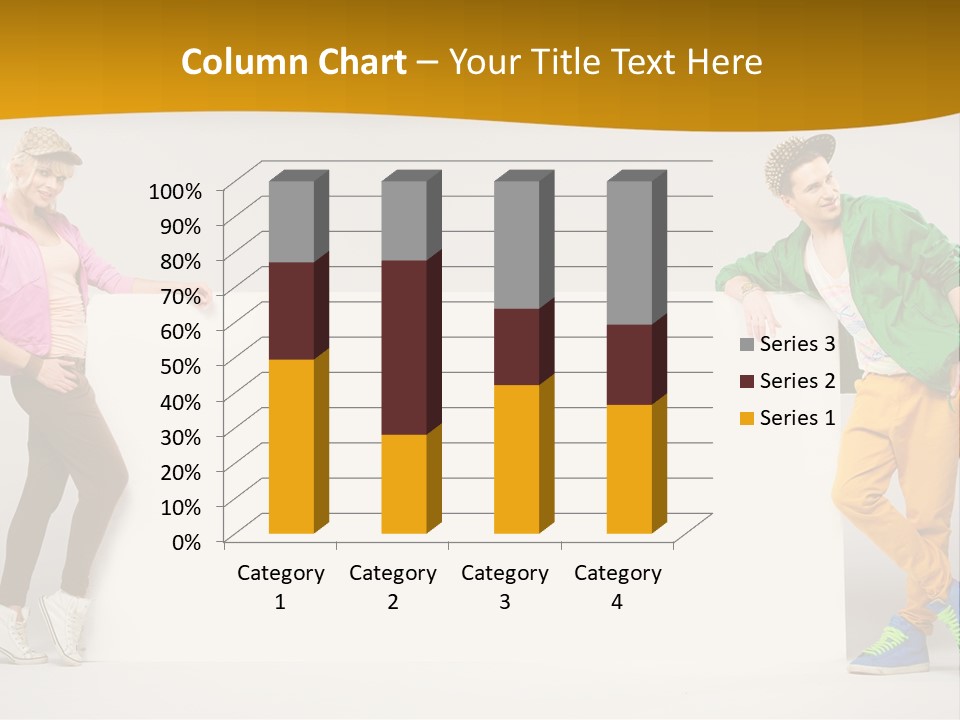 Boy Man Team PowerPoint Template