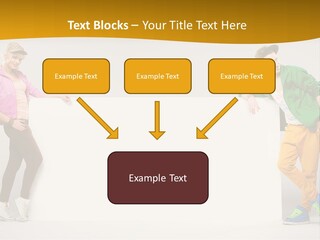 Boy Man Team PowerPoint Template