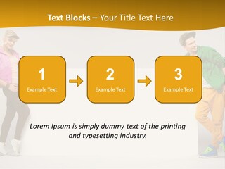 Boy Man Team PowerPoint Template