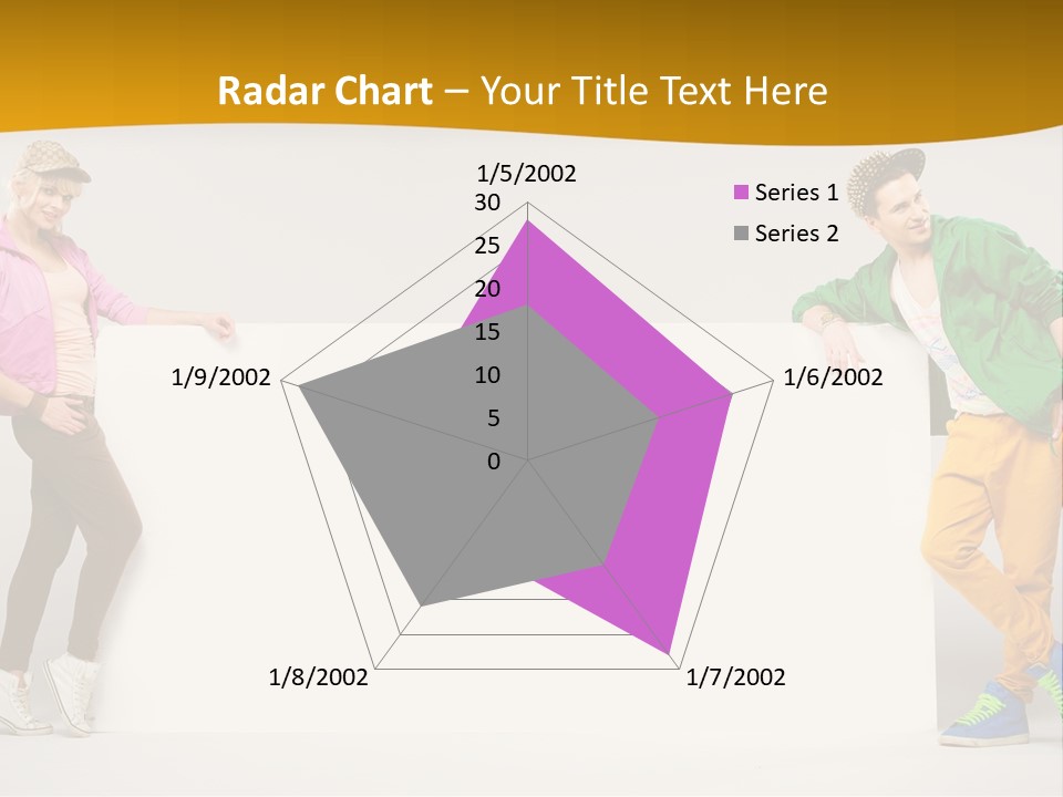 Boy Man Team PowerPoint Template