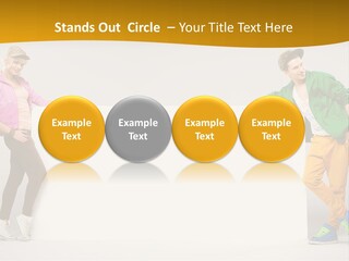 Boy Man Team PowerPoint Template