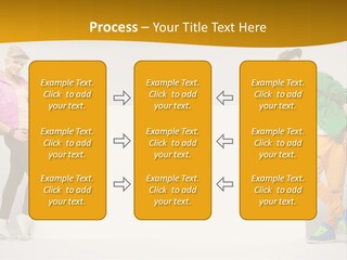 Boy Man Team PowerPoint Template