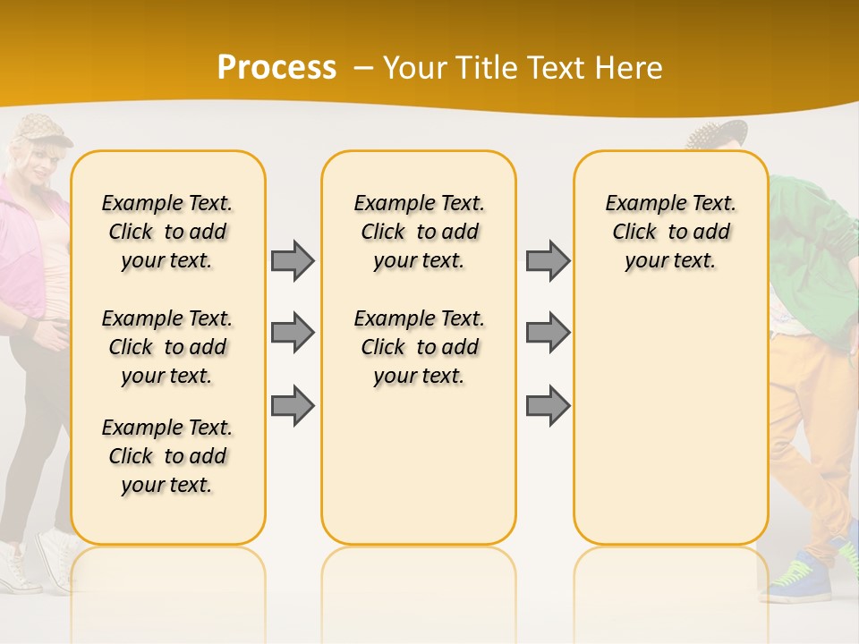 Boy Man Team PowerPoint Template
